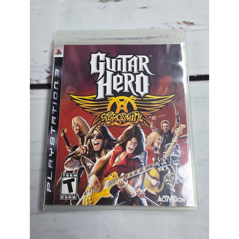 Guitar Hero Aerosmith Sony PlayStation 3 PS3 Game Activision
